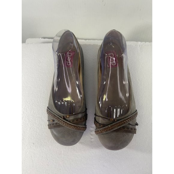 PoP womens Gazer size 11 M Memory Foam grey slip on casual comfort - Picture 3 of 16